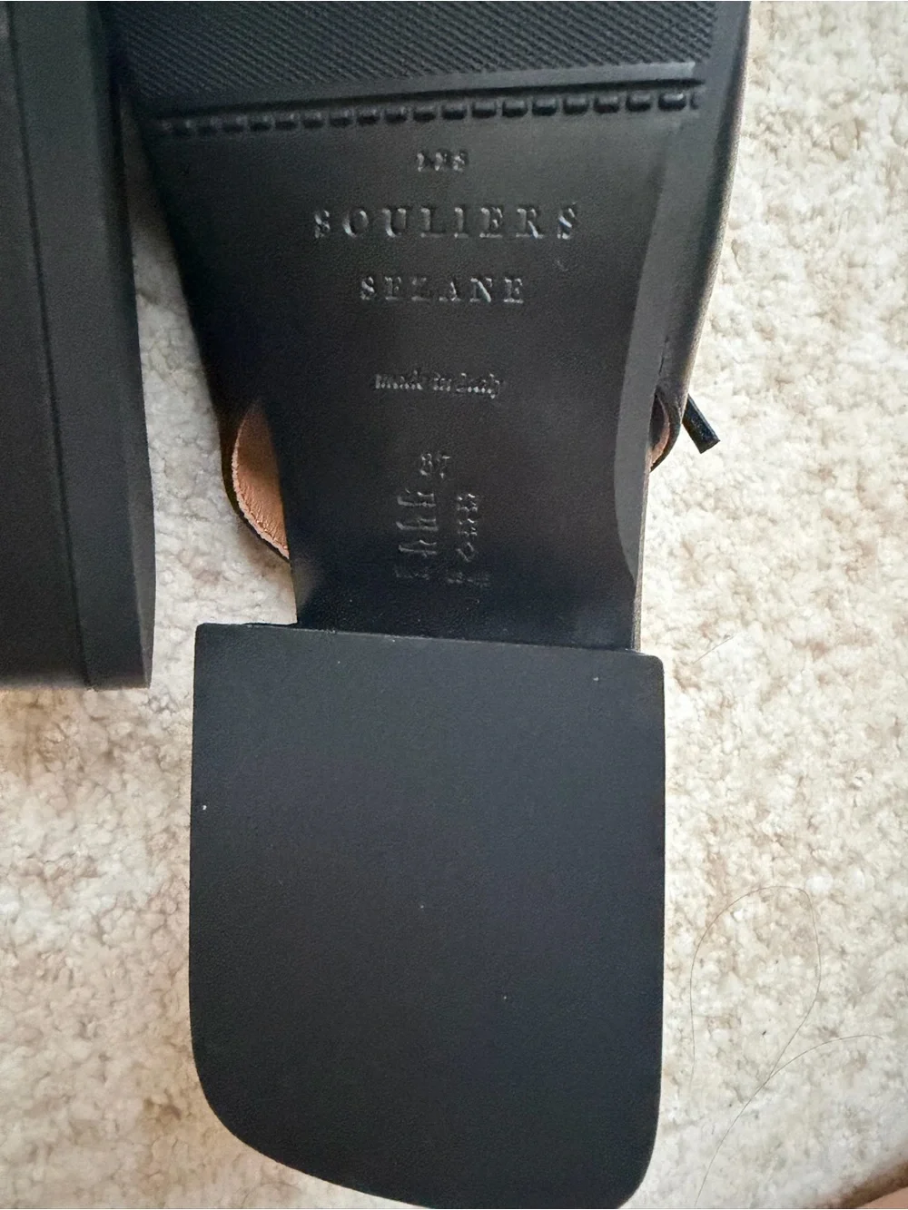 NEW Sezane Philippine Low Mary Janes in Smooth Black (US 6) - Picture 8 of 14